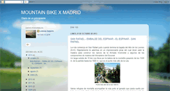Desktop Screenshot of mountainbikemadrid.blogspot.com