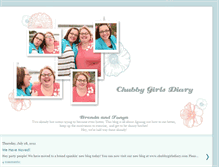 Tablet Screenshot of chubbygirlsdiary.blogspot.com