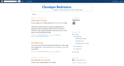 Desktop Screenshot of classiquebedrooms.blogspot.com
