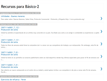 Tablet Screenshot of basico2recursos.blogspot.com