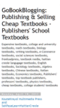 Mobile Screenshot of gobookblogging.blogspot.com