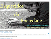 Tablet Screenshot of esquecidosdasociedade.blogspot.com