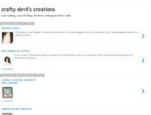 Tablet Screenshot of craftydevilscreations.blogspot.com