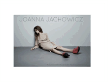 Tablet Screenshot of joannajachowicz.blogspot.com
