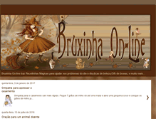 Tablet Screenshot of bruxinhaonline.blogspot.com