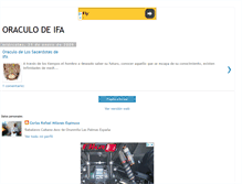 Tablet Screenshot of eloraculodeifa.blogspot.com