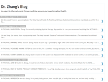 Tablet Screenshot of drzhangsblog.blogspot.com