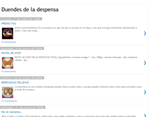 Tablet Screenshot of duendesdeladespensa.blogspot.com