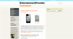 Desktop Screenshot of entertainmentprovider.blogspot.com