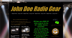 Desktop Screenshot of johndoeradiogear.blogspot.com