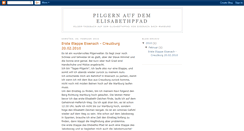 Desktop Screenshot of pilgerweg-elisabethpfad.blogspot.com