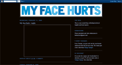 Desktop Screenshot of hurtmyface.blogspot.com