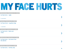 Tablet Screenshot of hurtmyface.blogspot.com