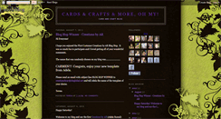 Desktop Screenshot of cardsandcraftsandmoreohmy.blogspot.com