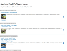 Tablet Screenshot of motherearthstore.blogspot.com