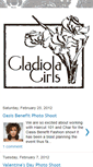 Mobile Screenshot of gladiolagirls.blogspot.com