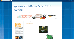 Desktop Screenshot of generaccorepowerseries5837review.blogspot.com