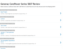 Tablet Screenshot of generaccorepowerseries5837review.blogspot.com