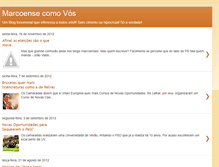 Tablet Screenshot of marcoensecomovos.blogspot.com