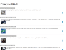 Tablet Screenshot of freecycle-nyjc.blogspot.com