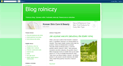 Desktop Screenshot of blogrolniczy.blogspot.com