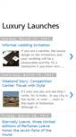 Mobile Screenshot of luxury-launches.blogspot.com