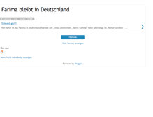 Tablet Screenshot of farimaingermany.blogspot.com