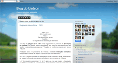Desktop Screenshot of blogdouadson.blogspot.com