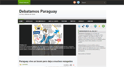 Desktop Screenshot of debatamosparaguay.blogspot.com