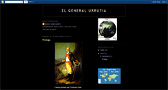 Desktop Screenshot of generalurrutia.blogspot.com