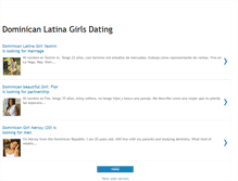 Tablet Screenshot of dominican-latina-girls.blogspot.com