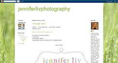 Desktop Screenshot of jenniferlivphotography.blogspot.com