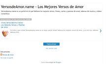 Tablet Screenshot of misversosdeamor.blogspot.com