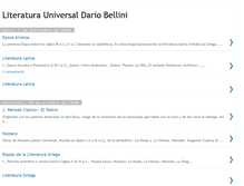 Tablet Screenshot of literaturauniversaldariobellini.blogspot.com