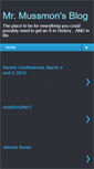 Mobile Screenshot of mussmonworld.blogspot.com