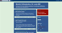 Desktop Screenshot of moshiriorthodontics.blogspot.com