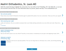 Tablet Screenshot of moshiriorthodontics.blogspot.com