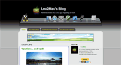 Desktop Screenshot of lnx2mac.blogspot.com