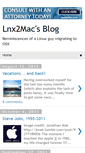 Mobile Screenshot of lnx2mac.blogspot.com