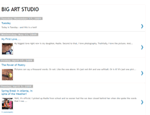 Tablet Screenshot of bigartstudio.blogspot.com