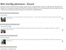 Tablet Screenshot of bills2ndbigadventure.blogspot.com