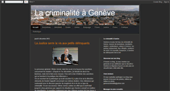 Desktop Screenshot of geneve-criminalite.blogspot.com