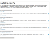 Tablet Screenshot of diariosocialista.blogspot.com