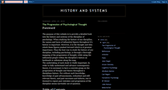 Desktop Screenshot of historyandsystems.blogspot.com