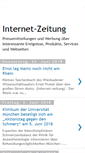 Mobile Screenshot of internet-zeitung.blogspot.com