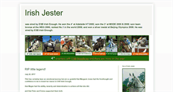 Desktop Screenshot of irishjester.blogspot.com