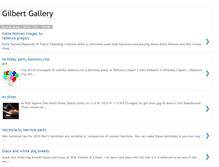 Tablet Screenshot of gilbertgallery.blogspot.com