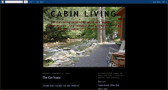 Desktop Screenshot of cabininthecatskills.blogspot.com