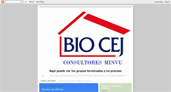 Desktop Screenshot of biocej.blogspot.com