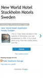 Mobile Screenshot of new-world-hotel-stockholm-hotels.blogspot.com